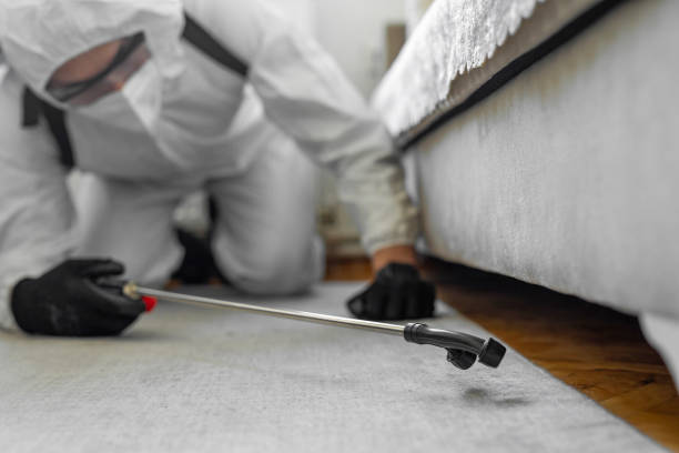 Professional Fumigation Services technician working in Bunker Hill, IL